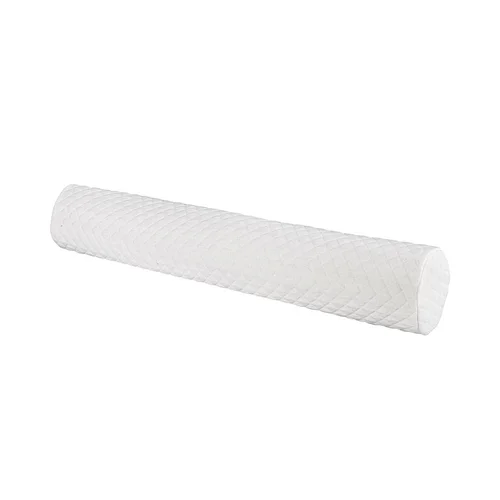 Round Cervical Roll Cylinder Bolster Pillow with Removable Washable Cover