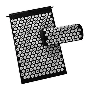 Best Accupressure Mat Yoga Pillow Masajeador De Pies Agujas Acupuntura Acupressure Slipper Butt Padding Cubierto De Bambu