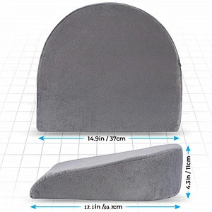 Maternity Pregnancy Pillow Wedge Back Support Memory Foam Baby Pillow