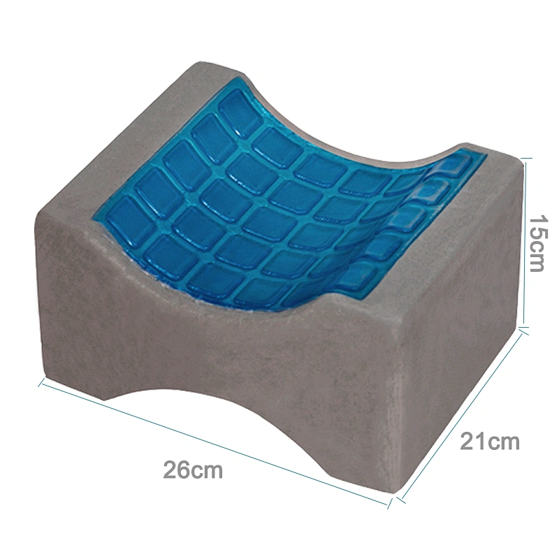 100% Comfortable Bamboo Charcoal Cooling Gel Orthopedic Memory Foam Knee Leg Support Rest Pillow for Sleeping