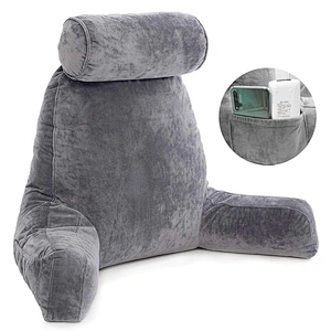 Fashion Comfortable Seat Reading Pillow King Bed Adult Book Big Long Reading Pillow Cushion Sofa Back Pillow