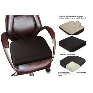 Comfortable Outdoor Cotton Meditation Seat Pad Cushion , Lumbar Seat Support Memory With Folding