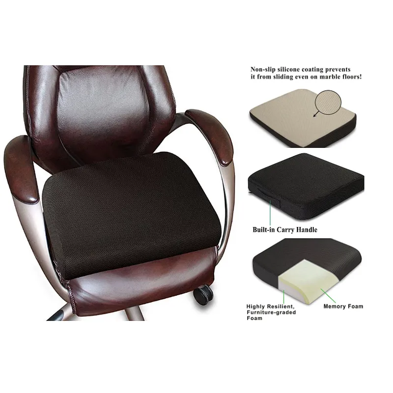 Comfortable Outdoor Cotton Meditation Seat Pad Cushion , Lumbar Seat Support Memory With Folding