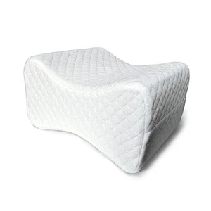 Comfort 100% High Quality Memory Foam Knee Pillow with Adjustable Removable Cover for Side Sleep
