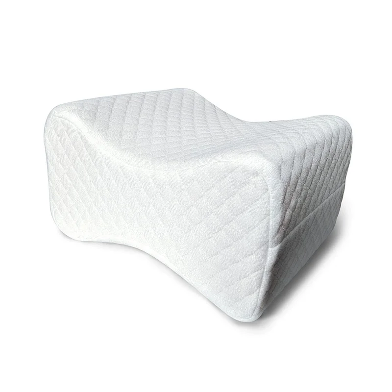 Comfort 100% High Quality Memory Foam Knee Pillow with Adjustable Removable Cover for Side Sleep