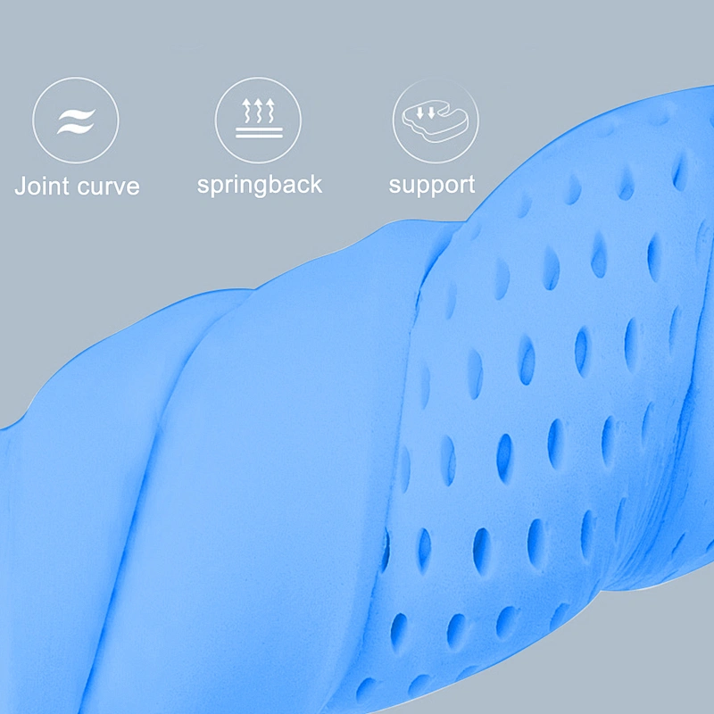Gel Infused Ventilated memory foam coccyx  seat cushion and lumbar support pillow