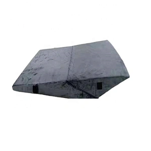 Hot Sale Folding Triangle Memory Foam Incline Cushion Comfort Bed Sex Wedge Pillow for Back, Legs, Reading, Support