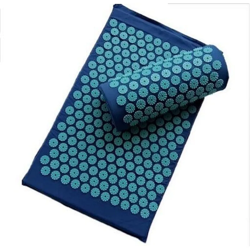 Acupuncture Mat and Acupuncture Pillow for Relaxation and Pain, Wellness Therapy Acupressure Mat set