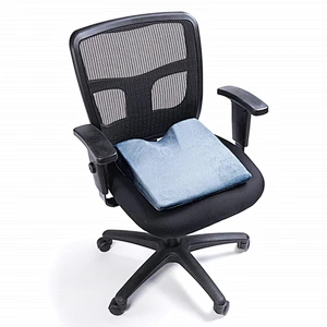 Premium Therapeutic Grade Car Wedge Seat Cushion or Pillow To Elevate Height And Comfort While Driving
