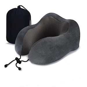 O Ring Travel Pillow Neck Memory Gel Foam U Shaped Smart Portable Travel Wheelchair Protection