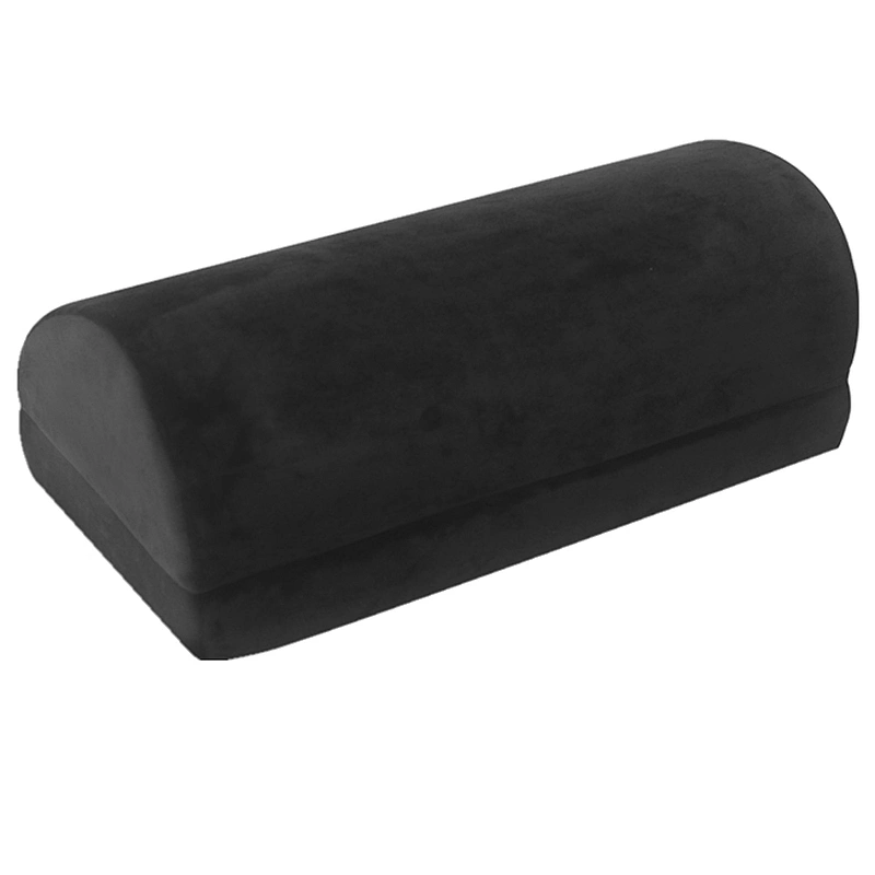 Amazon Hot Sale Memory Foam Knee Support Pillow Half Cylinder Leg foot rest under desk cushion  with 2 Optional Covers