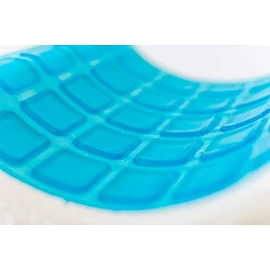 100% Pure Memory Foam Gel Knee Cushion with Adjustable & Removable Cover - Leg Pillow for Sleeping