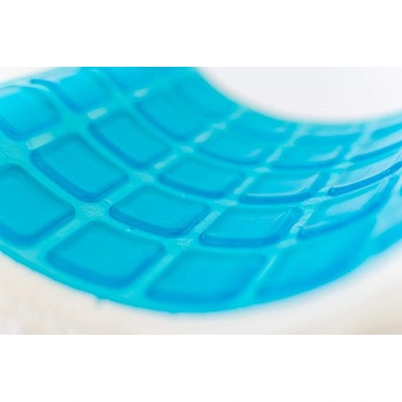 100% Pure Memory Foam Gel Knee Cushion with Adjustable & Removable Cover - Leg Pillow for Sleeping