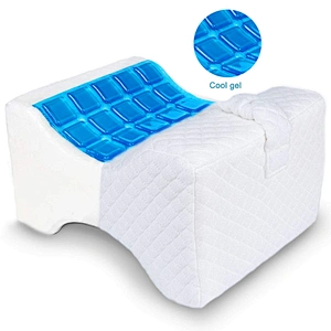 Gel Knee Cushion Cooling Pillow Bts Pillow Knee Sliders Velvet Pillow Power Legs Yoga Knee Pad Healthy Sponge Sleeping Mattress