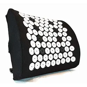 Memory Foam lumbar Support Cushion Pillow with Back Massage Point / Spikes For Back Pain Office Car Chair