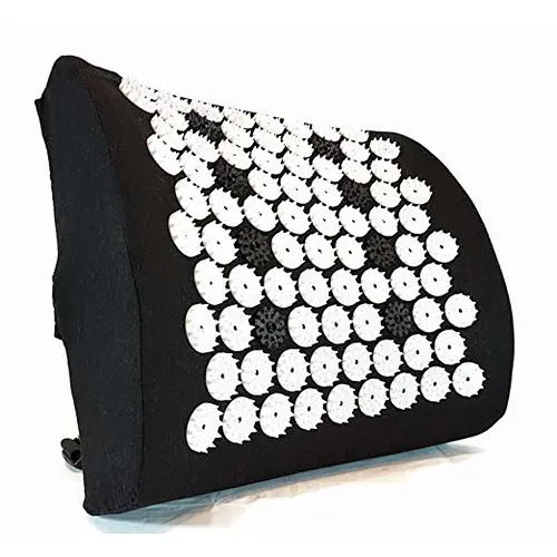 Memory Foam lumbar Support Cushion Pillow with Back Massage Point / Spikes For Back Pain Office Car Chair