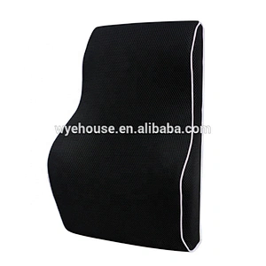 Car Lumbar Support Pillow or Cushion in Ergonomically Design Universal Fit Major Car Seat