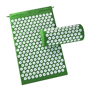 Acupressure Mat, Acupressure Massage Mat/Mattress and Pillow Set for Chronic Neck Back Head Pain Relief