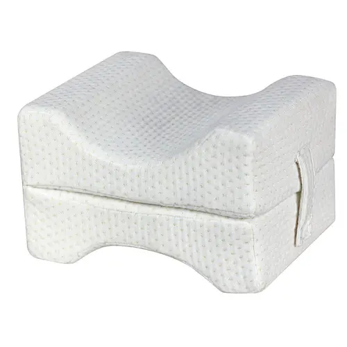 Wholesale high quality memory foam elevation orthopedic pain relief foot legs knee rest wedge pillow for side sleepers