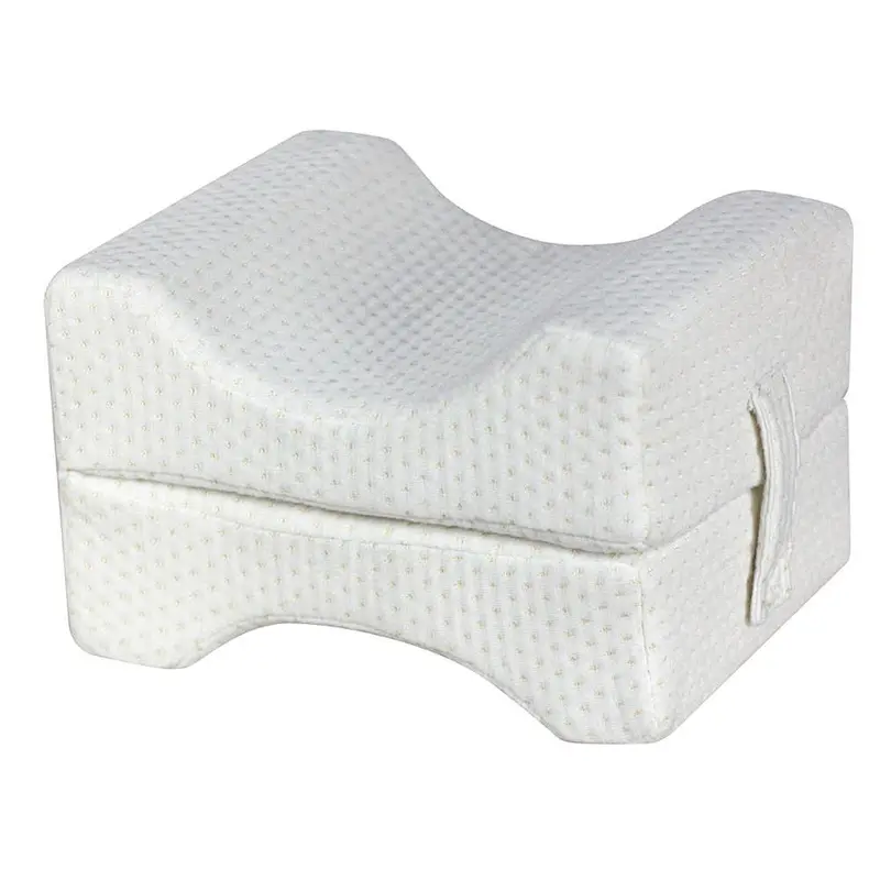 Wholesale high quality memory foam elevation orthopedic pain relief foot legs knee rest wedge pillow for side sleepers