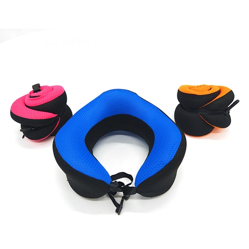 Super Soft Memory Foam Travel Pillow Neck Squishy Roll Neck Pillow Neck Wholesale Airplane Pillows For Pain Relief Sleeping