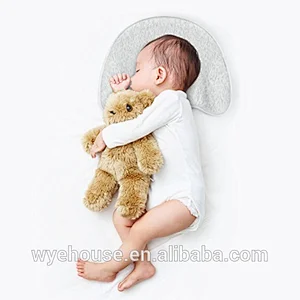 Baby Head Shaping Pillow for Newborns Premium Memory Foam