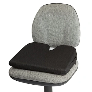 2019 Relieve Fatigue Coccyx Pain Alleviate Memory Foam Ergonomic Seat Cushion