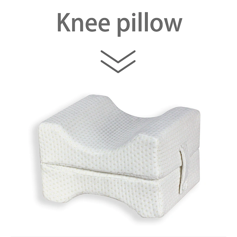 Memory Foam Home Side Sleeper  pillow Orthopedic elevation knee leg wedge pillow