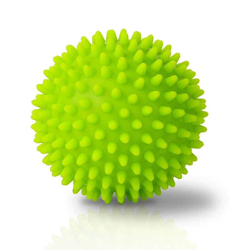 Red Muscles Recovery Spikey Massage Ball,Feet Back Neck Hands Yoga Plantar Fasciitis Muscle Soreness Spiky Body Massager Ball