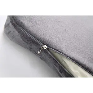 Ventilated Coccyx Tailbone Pain Relief Cool Gel-Enhanced Memory Foam U Seat Cushion
