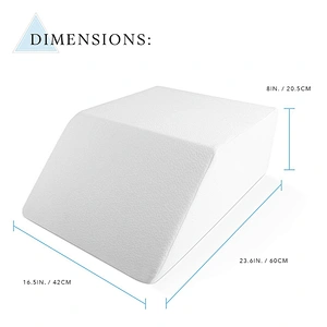 Hot Amazon Trending Memory Foam Leg Pillow Multifunction Elevation With Orthopedic For Knee Cushion