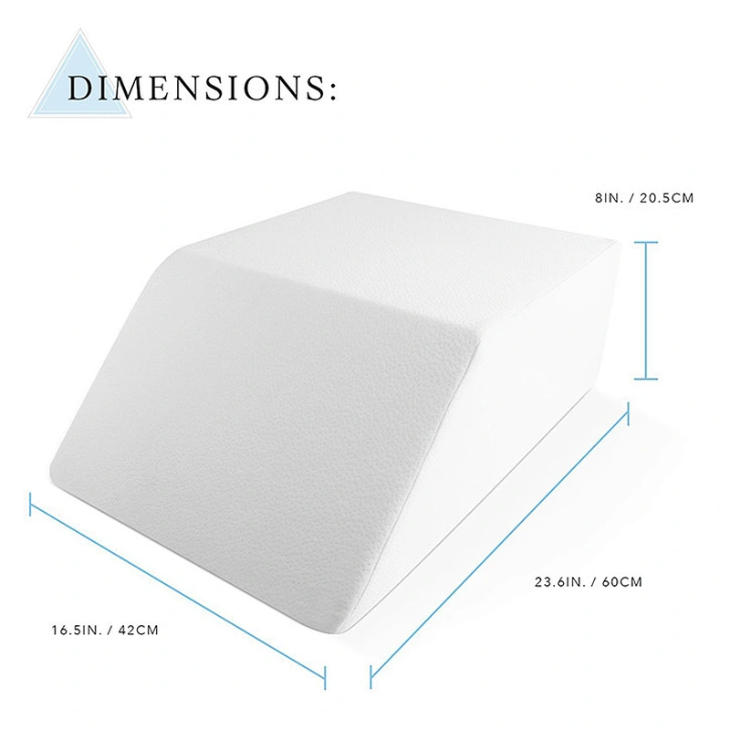Hot Amazon Trending Memory Foam Leg Pillow Multifunction Elevation With Orthopedic For Knee Cushion