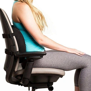 Memory Foam Back Cushion Lower Back Pain Relief Lumbar Pillow Back Support Cushion for Office Chair