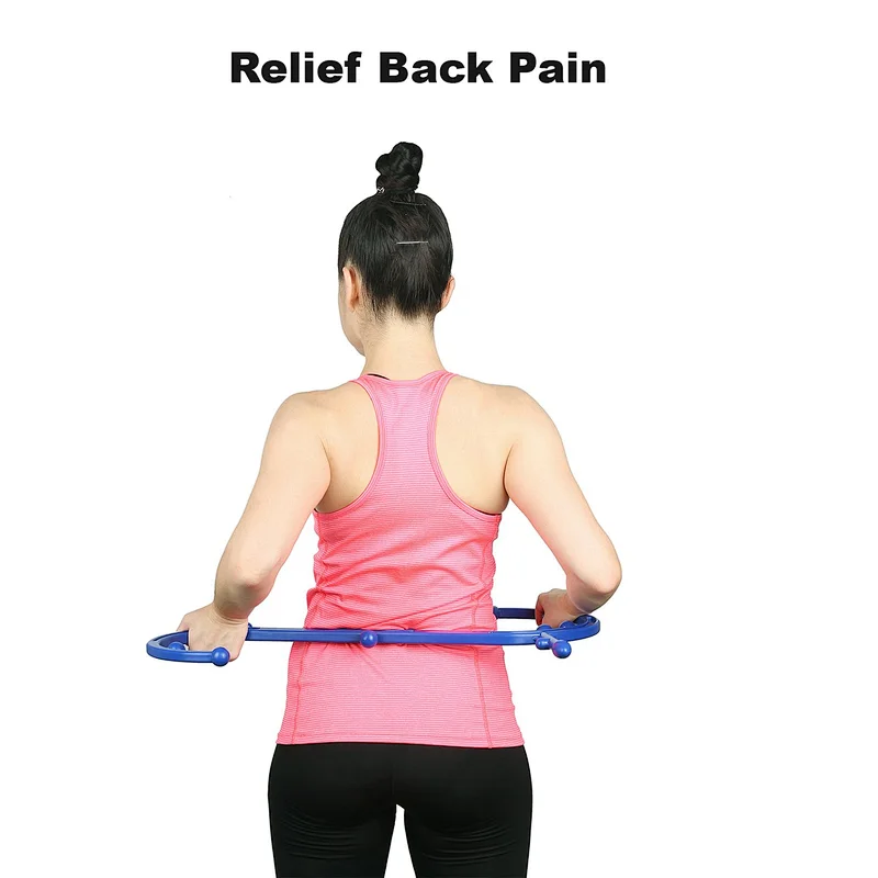 Back & Neck Acupressure Massager, Myofascial Release Tool & Deep Muscle Massage Stick