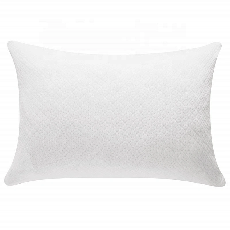Shredded Memory Foam Pillow Orthopaedic Neck and Head Support Pillow with Hypoallergenic Washable Zipped Cover Bed Pillow 48x74