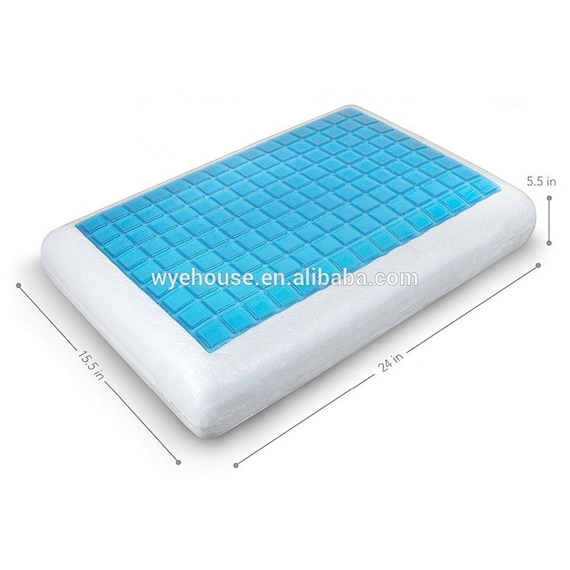 Classic Brands Reversible Cool Gel and Memory Foam Pillow, Standard