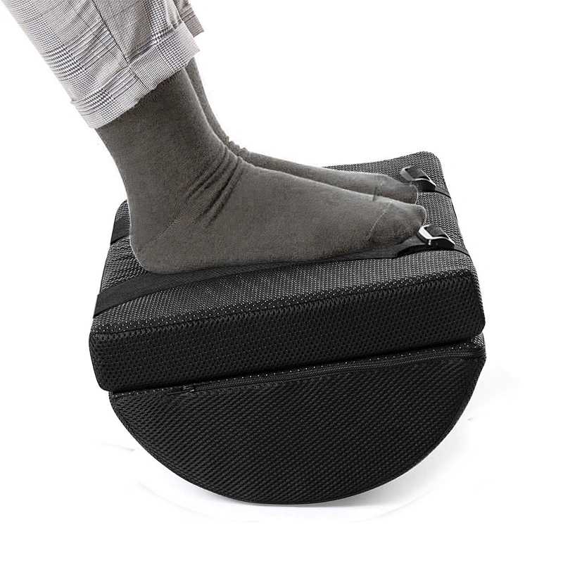 Custom non-slid footrest under desk adjustable foot rest cushion for home ;office