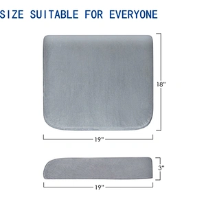 2020 New Large Seat Cushion Memory Foam Seat Bonmedico Coussin Orthopdique Office Products Ergonomic Pillow
