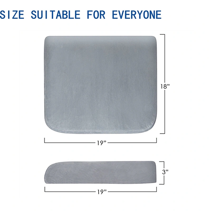 2020 New Large Seat Cushion Memory Foam Seat Bonmedico Coussin Orthopdique Office Products Ergonomic Pillow