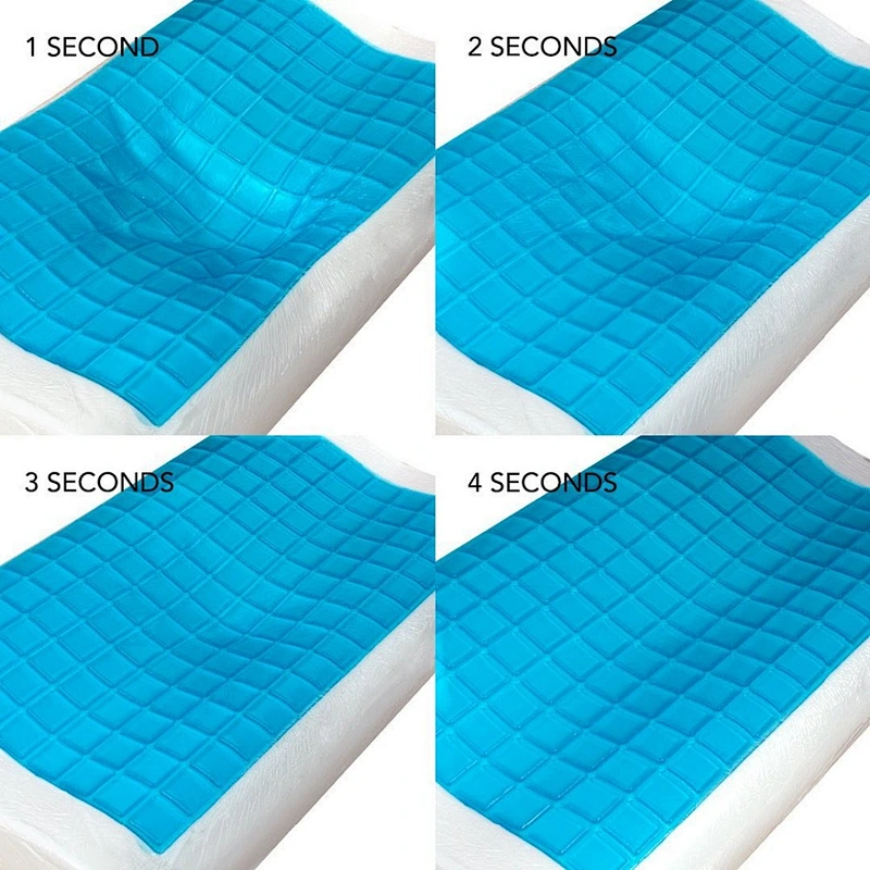 Hypoallergenic Anti Snoring Queen Shredded Memory Foam Cooling Gel Bed Pillow