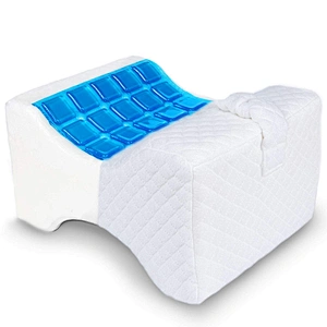 Healthy Orthopedic Memory Foam Knee Pillow With Cooling Gel Extensiosn Lashes Table Pillow Legs