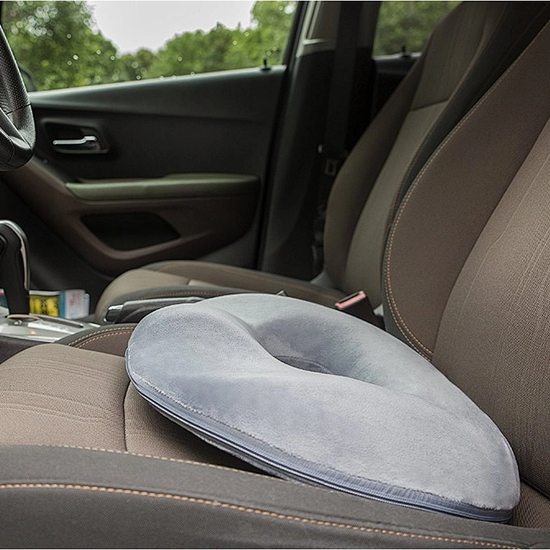 Ergonomic Outdoor Furniture Gel Enhanced Memory Foam Donut Car Seat Cushion With Stadium Sciatica Lumbar Support