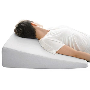 2020 Amazon Wedge Pillow Headboard Orthologics Large Bed Wedge Raised Pillow With Memory Foam Best Scoliosis Wedge Pillow