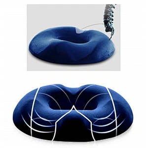 Comfort Memory Foam Donut Orthopedic Seat Cushion Hot Selling Donut Tailbone Pillow Hemorrhoid Cushion For Hip Pain Relief