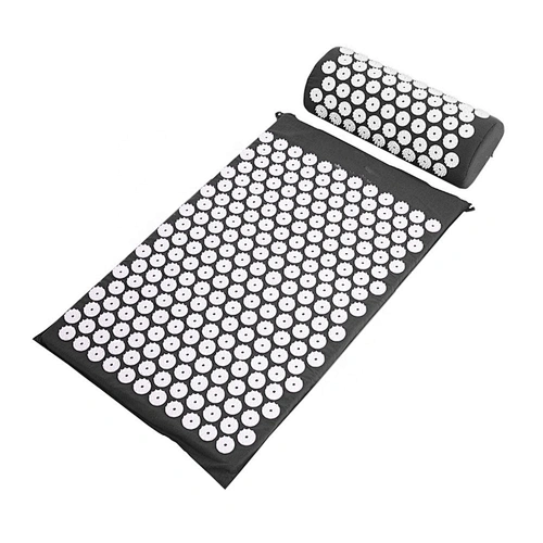 Professional Massage Back and Neck Pain Relief Muscle Relaxation Acupressure Mat and Pillow Set Manufacturer
