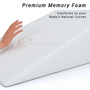 Best Selling 2 Layers Foam Back Rest Remory Foam Big Bed Wedge Pillow for Maternity