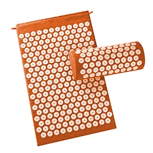 Factory Lotus Acupressure Mat And Pillow Set Cheap Acupressure Mat Linen Shakti Mat Acupressure Relieve Back Body Pain