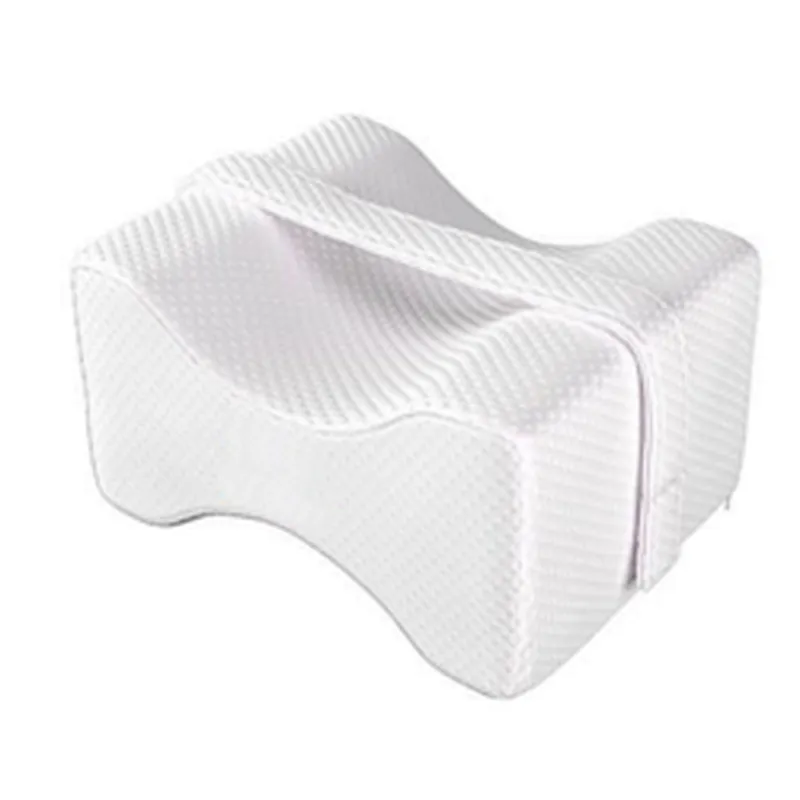 Comfortable Memory Foam Bone Shaped Leg Pad Leg Support Pillow with Leg Strap For Sleeping