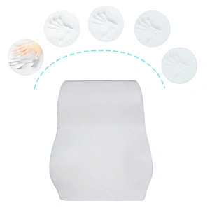 Best Choice Car Lumbar Cushion Mesh Eyelash Backrest Pillow Mini Split Installation Support Tool Desk Cushion