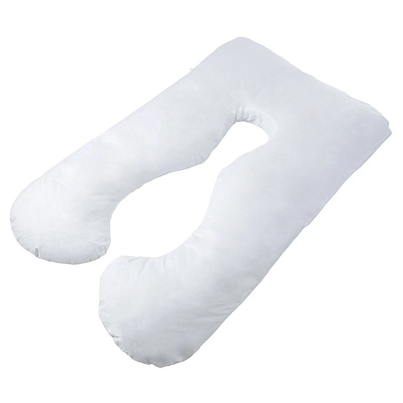Maternity Pillow Removable Velvet Cover for Sleeping with Nursing Baby Design Support for Back Belly Hips Legs